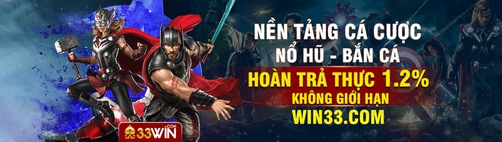 33win mang đến cơ hội vừa thỏa mãn niềm đam mê chơi game vừa có thể kiếm tiền
